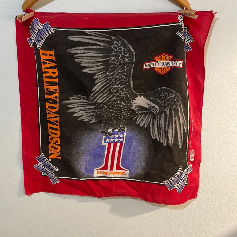 Vintage Harley-Davidson Bandanna